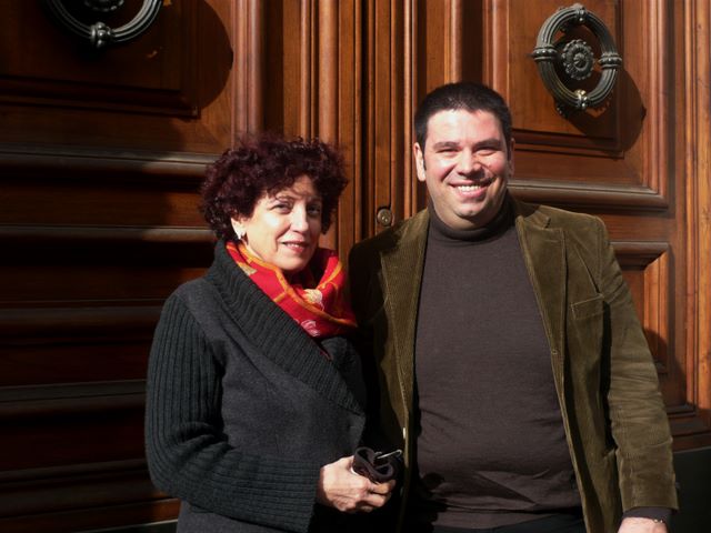 Dott.sa Rita El Khayat et Antonio Fragomeni