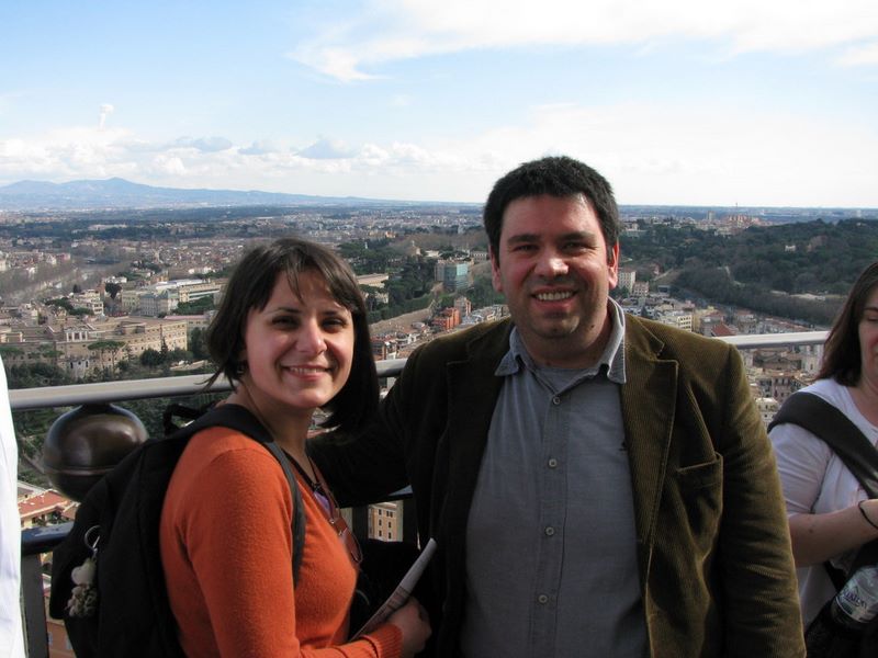 Natalia Bayrak y Antonio Fragomeni